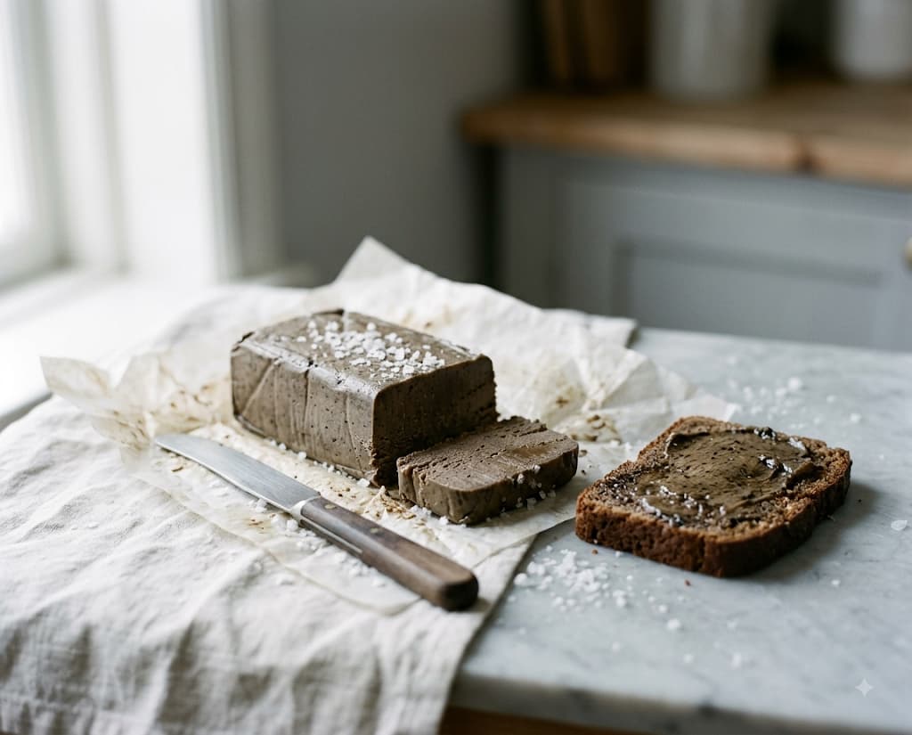Black garlic butter
