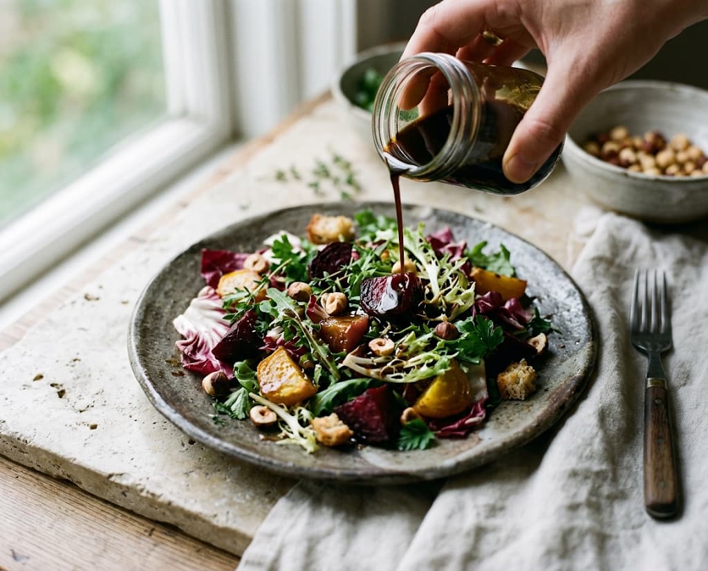 One-clove vinaigrette